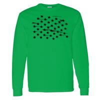 Heavy Cotton 100% Cotton Long Sleeve T Shirt Thumbnail
