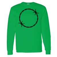 Heavy Cotton 100% Cotton Long Sleeve T Shirt Thumbnail