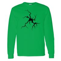 Heavy Cotton 100% Cotton Long Sleeve T Shirt Thumbnail