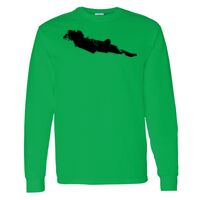 Heavy Cotton 100% Cotton Long Sleeve T Shirt Thumbnail