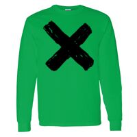 Heavy Cotton 100% Cotton Long Sleeve T Shirt Thumbnail