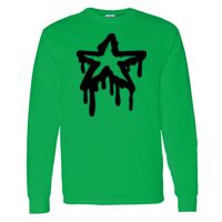 Heavy Cotton 100% Cotton Long Sleeve T Shirt Thumbnail