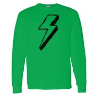Heavy Cotton 100% Cotton Long Sleeve T Shirt Thumbnail