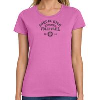 Ladies Heavy Cotton 100% Cotton T Shirt Thumbnail