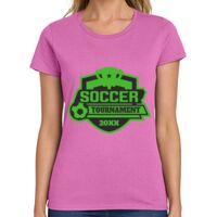 Ladies Heavy Cotton 100% Cotton T Shirt Thumbnail