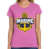 Ladies Heavy Cotton 100% Cotton T Shirt Thumbnail