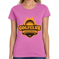 Ladies Heavy Cotton 100% Cotton T Shirt Thumbnail