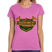 Ladies Heavy Cotton 100% Cotton T Shirt Thumbnail