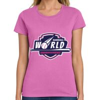 Ladies Heavy Cotton 100% Cotton T Shirt Thumbnail