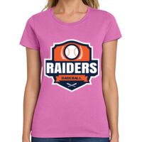 Ladies Heavy Cotton 100% Cotton T Shirt Thumbnail
