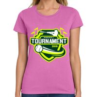 Ladies Heavy Cotton 100% Cotton T Shirt Thumbnail