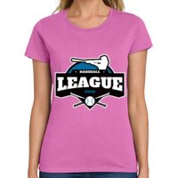 Ladies Heavy Cotton 100% Cotton T Shirt Thumbnail