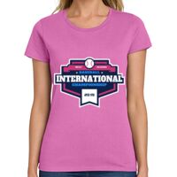 Ladies Heavy Cotton 100% Cotton T Shirt Thumbnail
