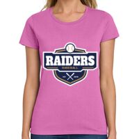 Ladies Heavy Cotton 100% Cotton T Shirt Thumbnail
