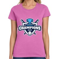 Ladies Heavy Cotton 100% Cotton T Shirt Thumbnail