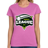 Ladies Heavy Cotton 100% Cotton T Shirt Thumbnail