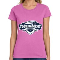 Ladies Heavy Cotton 100% Cotton T Shirt Thumbnail