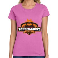 Ladies Heavy Cotton 100% Cotton T Shirt Thumbnail
