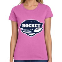 Ladies Heavy Cotton 100% Cotton T Shirt Thumbnail
