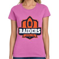 Ladies Heavy Cotton 100% Cotton T Shirt Thumbnail