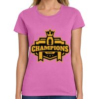 Ladies Heavy Cotton 100% Cotton T Shirt Thumbnail
