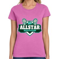 Ladies Heavy Cotton 100% Cotton T Shirt Thumbnail