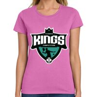 Ladies Heavy Cotton 100% Cotton T Shirt Thumbnail