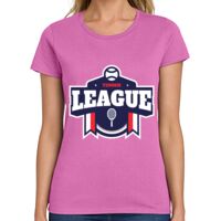 Ladies Heavy Cotton 100% Cotton T Shirt Thumbnail