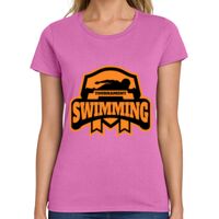 Ladies Heavy Cotton 100% Cotton T Shirt Thumbnail