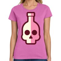 Ladies Heavy Cotton 100% Cotton T Shirt Thumbnail