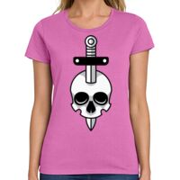 Ladies Heavy Cotton 100% Cotton T Shirt Thumbnail