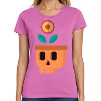 Ladies Heavy Cotton 100% Cotton T Shirt Thumbnail