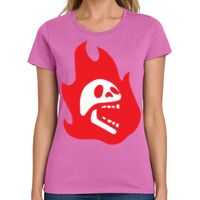 Ladies Heavy Cotton 100% Cotton T Shirt Thumbnail