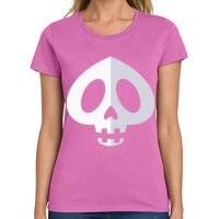 Ladies Heavy Cotton 100% Cotton T Shirt Thumbnail