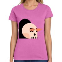 Ladies Heavy Cotton 100% Cotton T Shirt Thumbnail