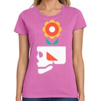 Ladies Heavy Cotton 100% Cotton T Shirt Thumbnail