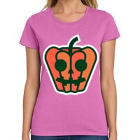 Ladies Heavy Cotton 100% Cotton T Shirt Thumbnail