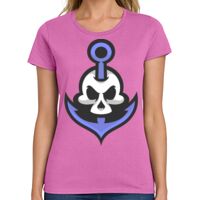 Ladies Heavy Cotton 100% Cotton T Shirt Thumbnail