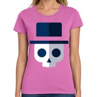 Ladies Heavy Cotton 100% Cotton T Shirt Thumbnail