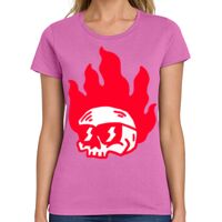 Ladies Heavy Cotton 100% Cotton T Shirt Thumbnail