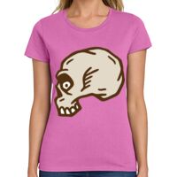 Ladies Heavy Cotton 100% Cotton T Shirt Thumbnail