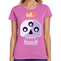 Ladies Heavy Cotton 100% Cotton T Shirt Thumbnail