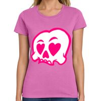 Ladies Heavy Cotton 100% Cotton T Shirt Thumbnail