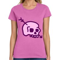 Ladies Heavy Cotton 100% Cotton T Shirt Thumbnail