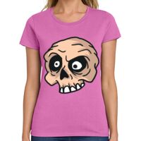 Ladies Heavy Cotton 100% Cotton T Shirt Thumbnail