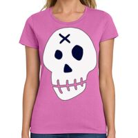 Ladies Heavy Cotton 100% Cotton T Shirt Thumbnail