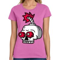 Ladies Heavy Cotton 100% Cotton T Shirt Thumbnail