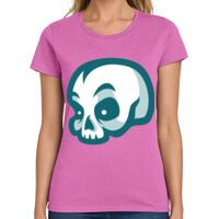 Ladies Heavy Cotton 100% Cotton T Shirt Thumbnail