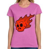 Ladies Heavy Cotton 100% Cotton T Shirt Thumbnail