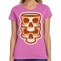 Ladies Heavy Cotton 100% Cotton T Shirt Thumbnail